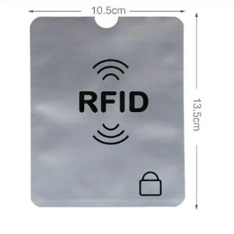 5 шт./лот паспорт безопасный рукав держатель Анти сканер RFID Блокировка Защитная