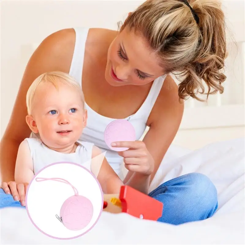 

1pc Baby Pacifier Bag Storage Bag Multifunctional Practical Silicone Baby Teether Bag