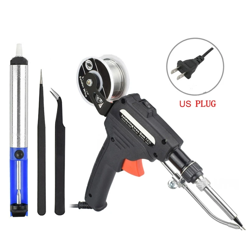 

110V/220V 60W US/EU Plug Hand-held Internal Heating Soldering Iron Welder Tool Dropshipping