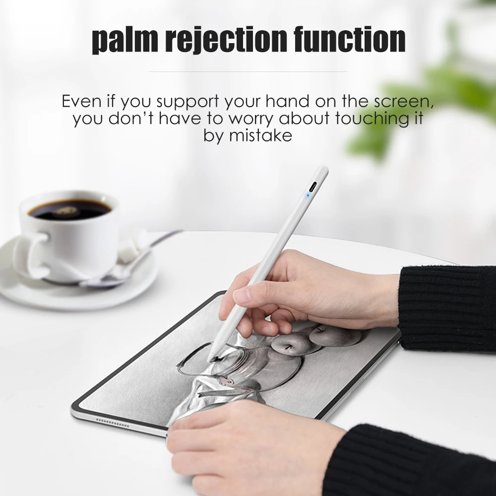 Для iPad карандаш Apple ручка стилус для Pencil 2 1 Air 4 2021 Pro 11 12 9 2020 3 10 5 2019 Mini сенсорная |