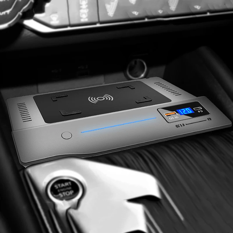 for nissan teana altima 2019 2020 2021 accessories 15w fast qi wireless charger phone charger charging plate charging holder free global shipping