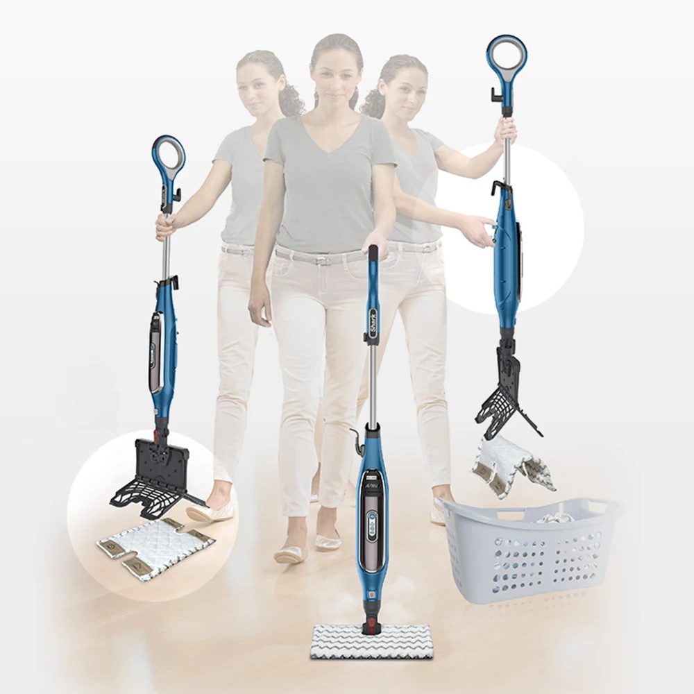 Shark P5 интеллектуальная ручная Паровая Швабра Очиститель Многофункциональный