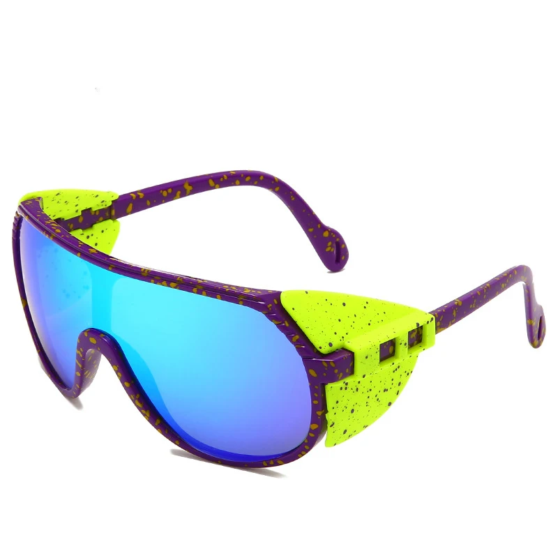 

Fashion Designer Classic Retro Beach Oversized Sunglasses For Women Men Outdoor Sports Driving Riding Goggle Sun Glasses 2021