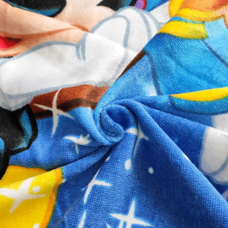 Милое розовое банное полотенце с Минни Маус disney, хлопок, для девушек, женщин, летнее пляжное полотенце, полотенце для бассейна 70x140 см
