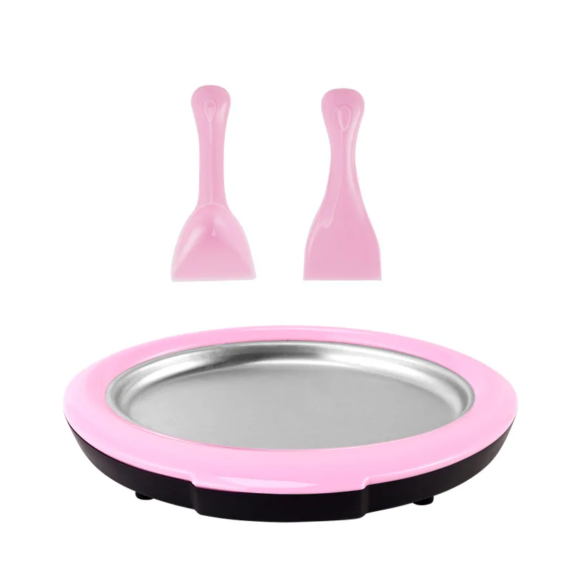 

Fried Yogurt Machine For Mini Silky Soft Serve Ice Cream Roll Makers Machine Yogurt Frozen DIY Home Small In House Domestic Use