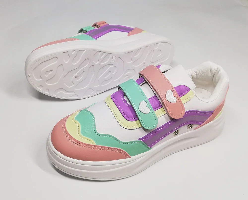 

Japanese sweet lolita shoes round head flat strawberry board shoes kawaii girl sneakers kawaii shoes loli cos Vulcanized shoes