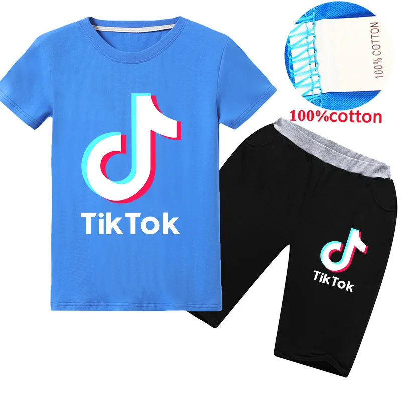 Комплекты детской одежды с героями мультфильмов Алан Уокер Тикток Дэдпул apex legends