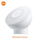 Xiaomi Mijia Ночной светильник 2 версия Bluetooth Регулируемая яркость Инфракрасный Смарт-датчик человеческого тела и света работает с приложением Mi Home