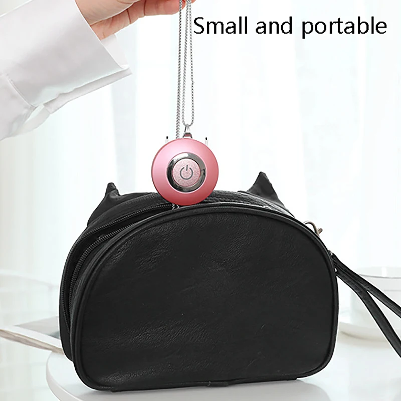

Hanging Neck Air Purifier, Stylish Personal Wearable USB Car Oxygen Bar Portable Negative Ion Air Purifier