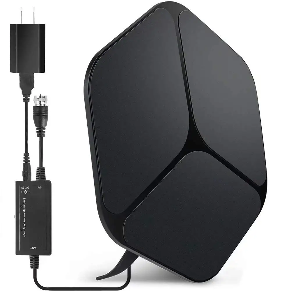 Satxtrem DVB T2 антенна ТВ цифровая для tdt ТВ приемник HD DVB-T2 комнатная ТВ антенна усилитель HD tv UHF DVBT телевизионная антенна 80 км