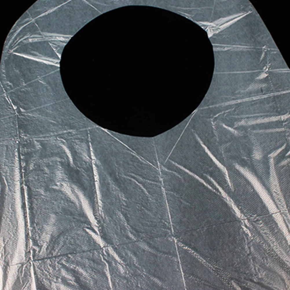 

75*110cm 100pcs/set White Disposable Cleaning Apron Transparent Easy Use Kitchen Aprons For Women Men Kitchen Cooking Apron