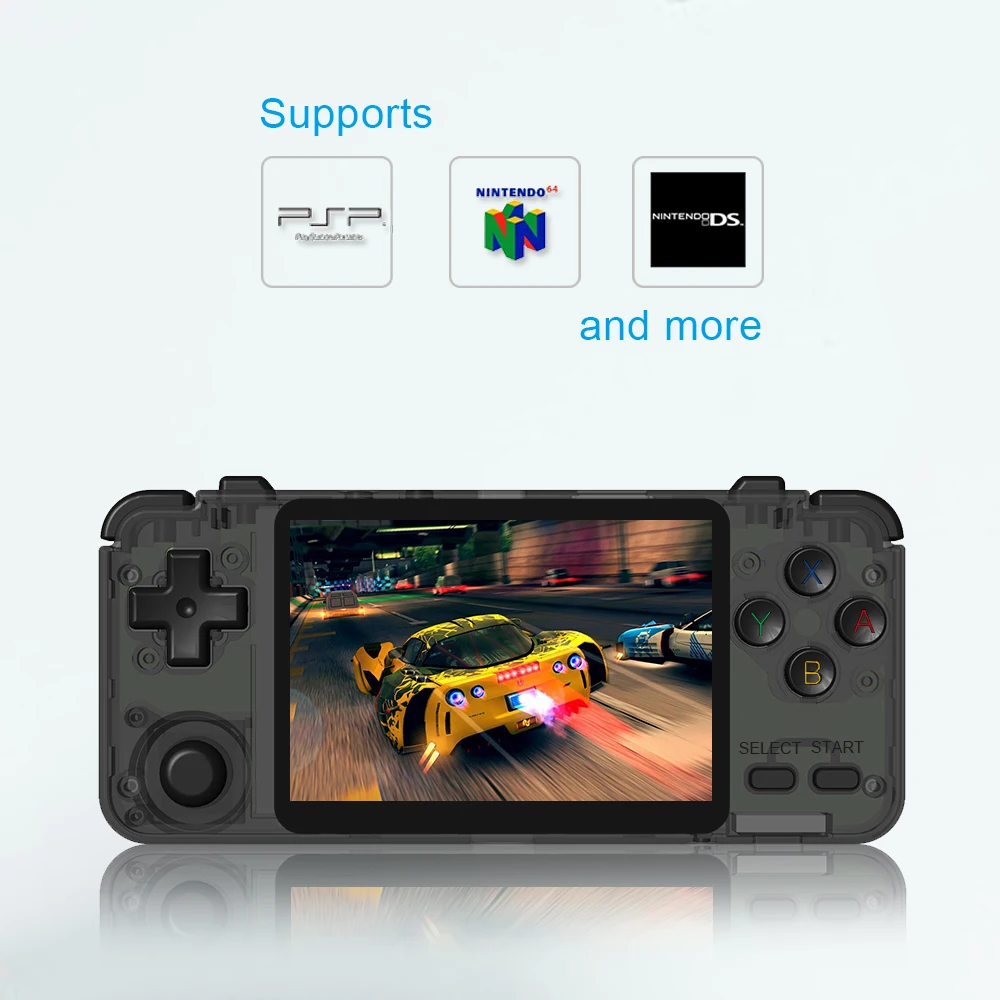 Новая портативная ретро-игра RK2020 игровая консоль. Портативная консоль PS1 N64