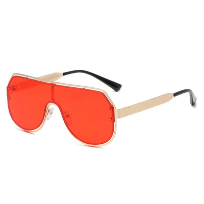 

Connected Frame Sunglasses For Men And Women Dark Sunglasses Outdoor Driving Personality Street Photography Europe and America