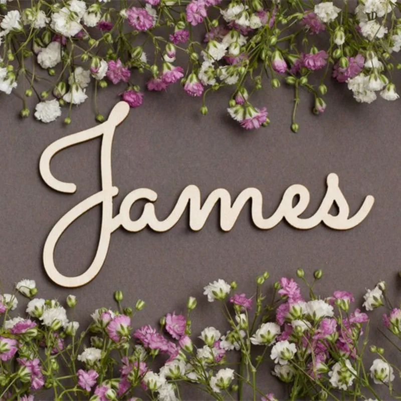 Акриловая индивидуальная детская табличка с именем розовое золото зеркало