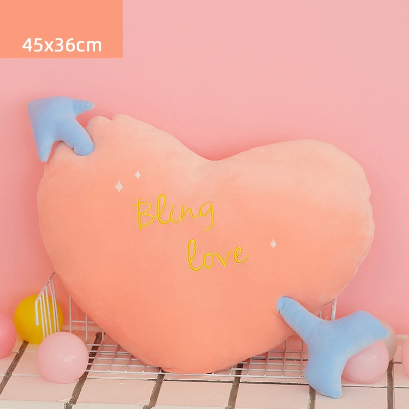 Throw Embrace Pillow Rainbow Cloud Lovely Pink Soft Cushion Sofa Living room Home Decor Solid Color Princess Plush Toy Cushions | Дом и сад