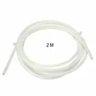 2 м длинная прозрачная трубка из ПТФЭ 2x4 мм, используемая во многих частях конвейерной ленты 3D-принтера, коррозионная стойкость, высокая прочность