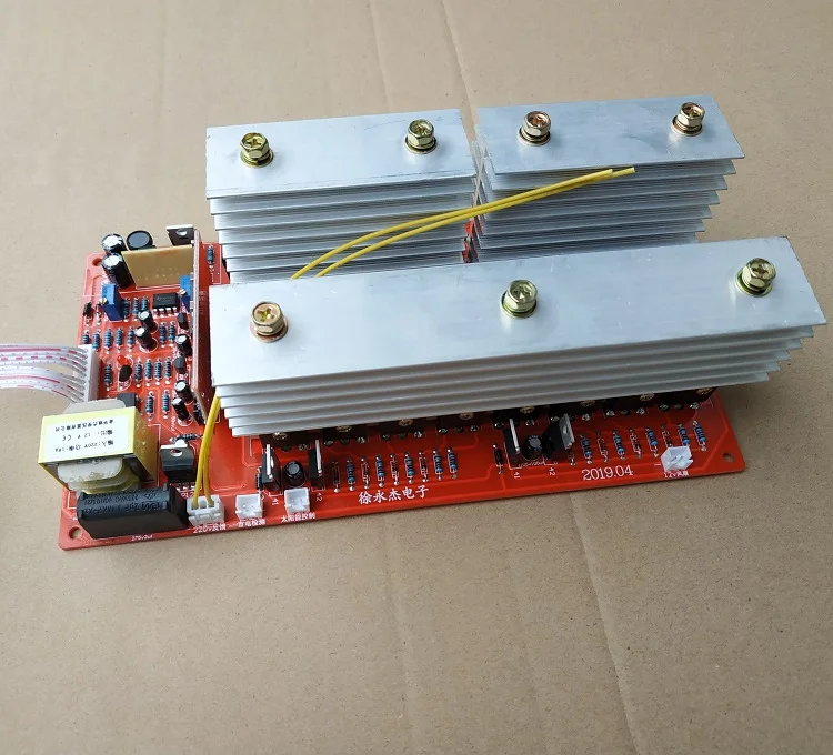 Pantalla LCD, inversor de frecuencia de potencia, placa base PCB de 12v a 48v, universal-2