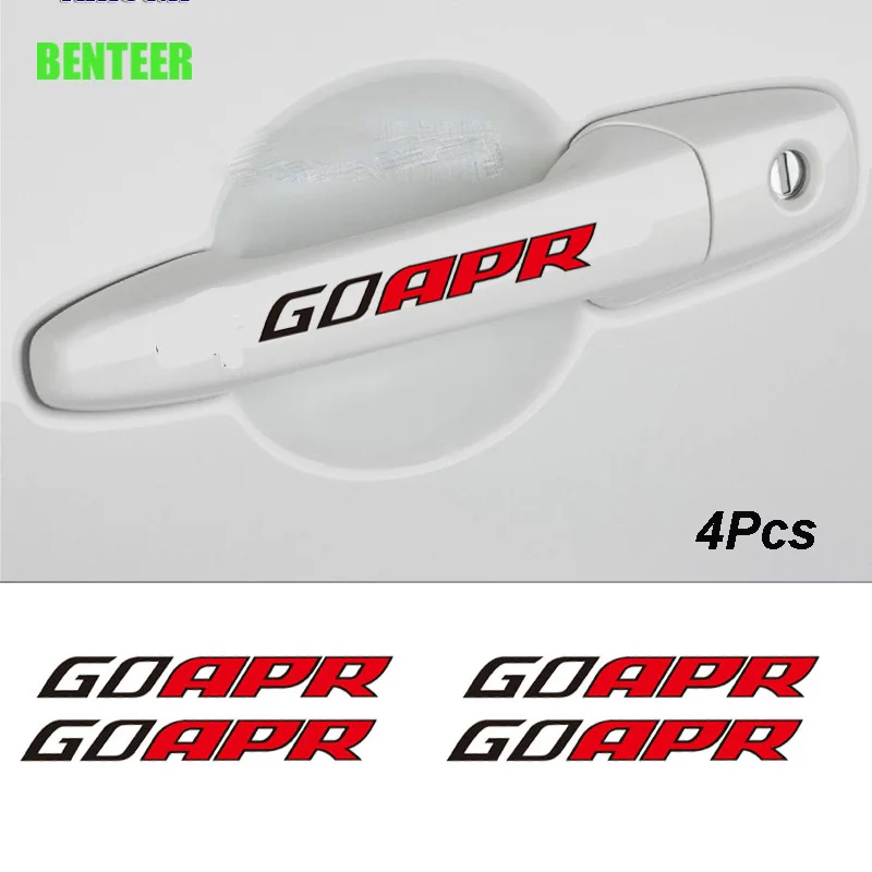 

4pcs Apr Car Door Handle Sticker For Volkswagen Golf6 Golf7 Polo Sagitar B6 R36 B7L CC Touran Passat B8 Audi A1 A3 A4 A6 MK6 MK7