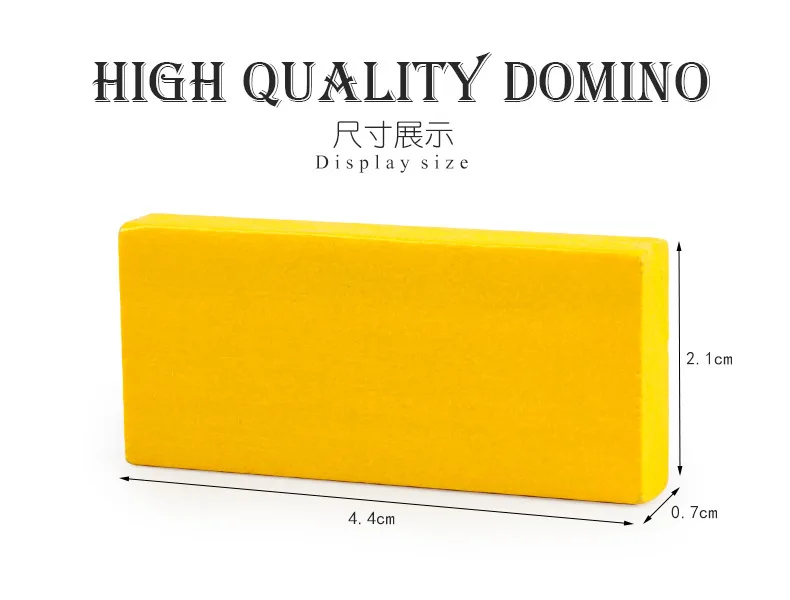 Монтессори домино 120 шт. деревянная головоломка для детей строительные блоки