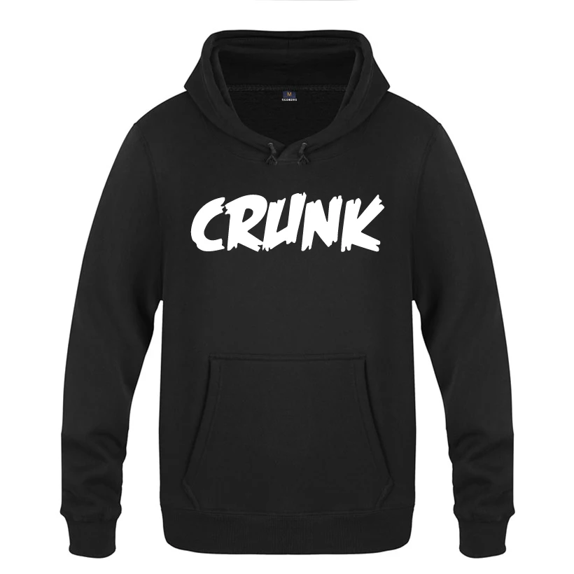 CRUNK Творческий кофты Для мужчин 2018 с капюшоном пуловер начёсом Толстовка |