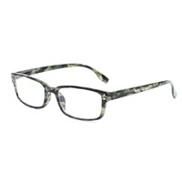 turezing reading glasses spring hinge rectangle decorative eyeglasses mens and womens hd presbyopia eyewaer reader 0600