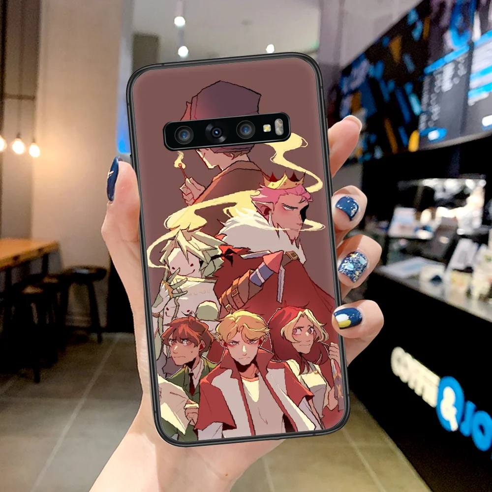 

Dream Smp War Anime Phone Case For Samsung Galaxy Note S 8 9 10 20 Plus E Lite Uitra black Coque Luxury Hoesjes Soft Bumper