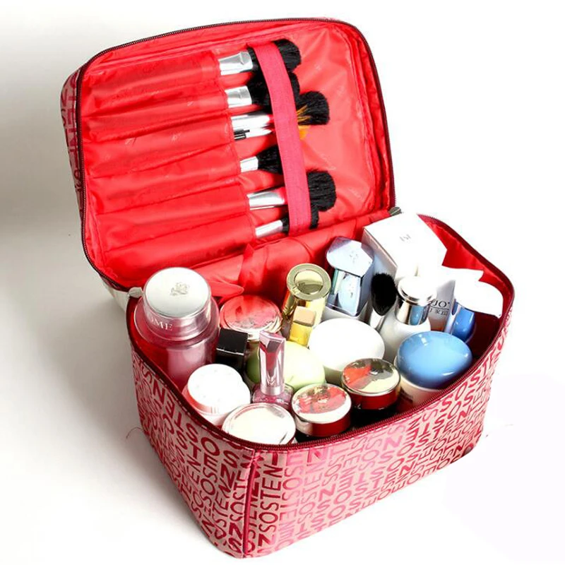 Женские свадебные туфли на очень большой Ёмкость косметички большая дорожная