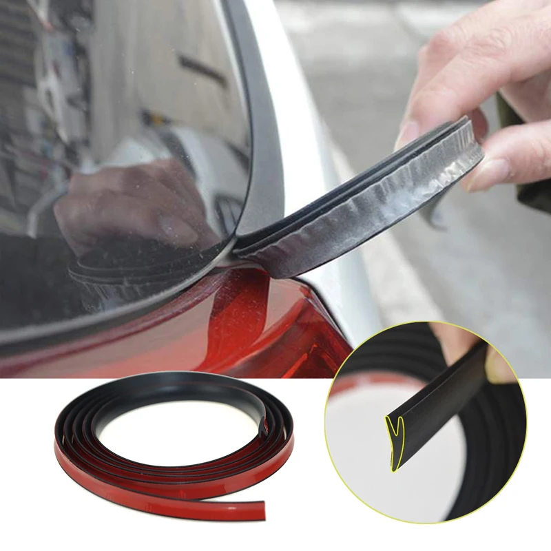 

Car Rear Window Seal Strip Y Shape Auto Rubber Sealing Strips For Seat Cupra Ibiza 6l Leon 5f Honda Accord Civic Crv Jazz