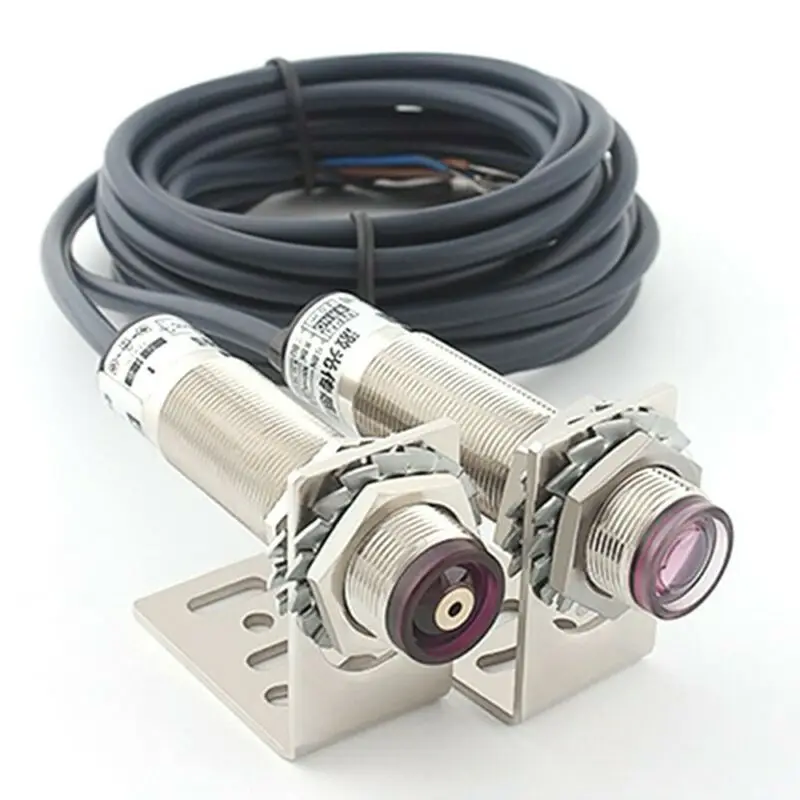 M18 NPN PNP лазерный инфракрасный датчик фотоэлектрический переключатель