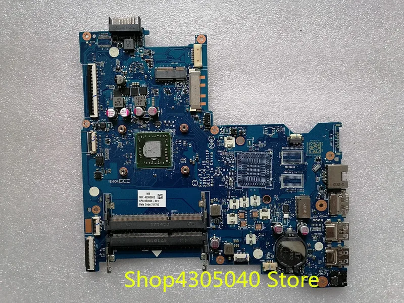 854966 501 601 001 BDL51 LA D711P материнская плата для ноутбука HP 15 BA 15Z BA|Материнские платы