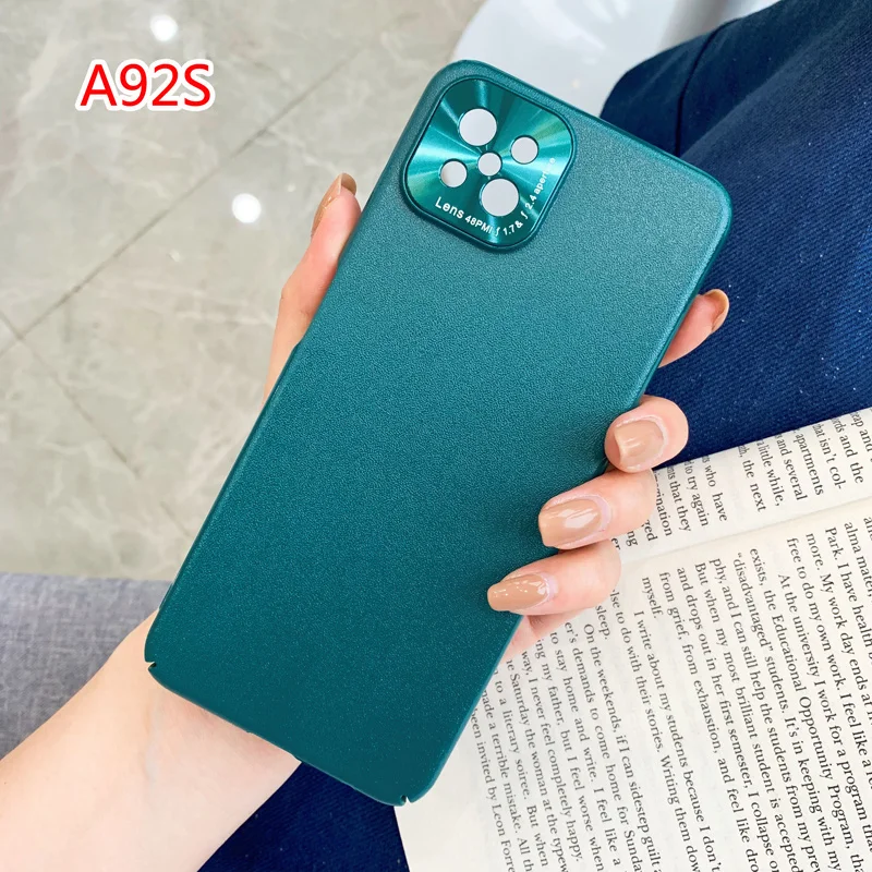 Чехол для телефона OPPO A92 роскошный жесткий чехол из поликарбоната с узором кожи