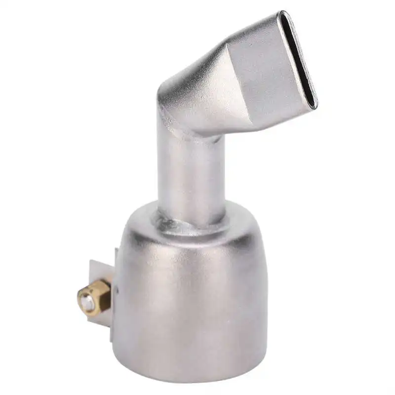 

2Pcs 32mm Heat Gun Nozzle Flat 120 Degree Stainless Steel Welder Tip Hot Air Gun Nozzle Welding Accessories
