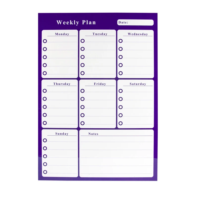 

Rewritable Monthly Week Schedule Refrigerator netic Soft Whiteboard Weekly Plan Whiteboard Family Office Writing Memo Set