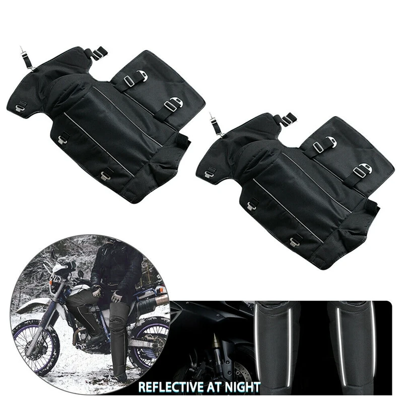 Теплые Чехлы для леггинсов из ткани Оксфорд защита колена мотоцикла наколенник