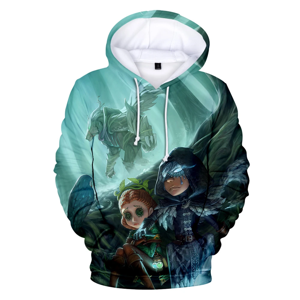 

Creative 3D Game Hoodies The fifth Novelty Men Women Spring Autumn Sweatshirts Asymmetrical Battle Arena Hoodies Identity V Tops