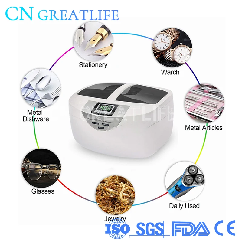 

Цифровой ультразвуковой очиститель для ювелирных изделий