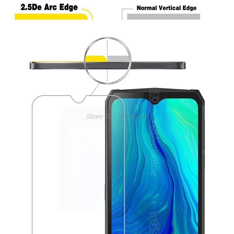 2 шт. для Blackview BV9800 Pro A60 Защитная пленка экрана из закаленного стекла BV9900 BV9100 A80