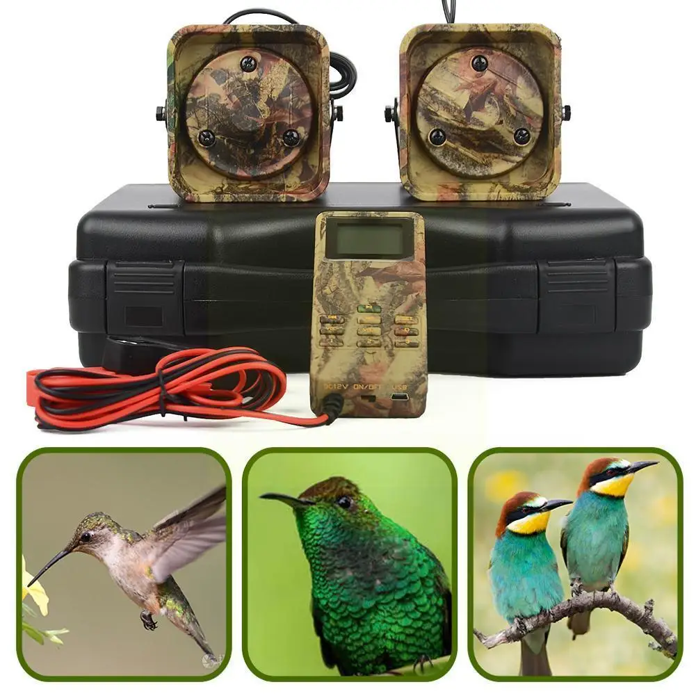 

Bird Caller Mp3 Player Sounds Device 2*50W Speaker Duck Decoy For Hunting Control Remote Duck Birds Hunting Trap N8N7