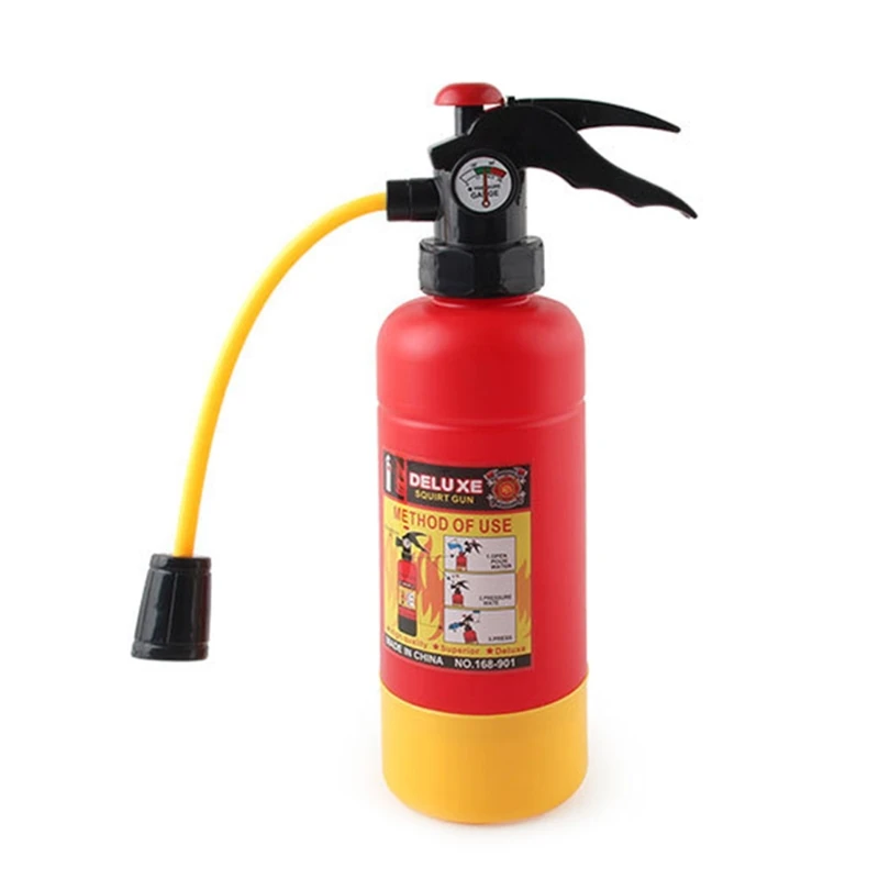 

W3JF Fire Extinguisher Shape Water Toys Children Summer Beach Sand Swimming Pool
