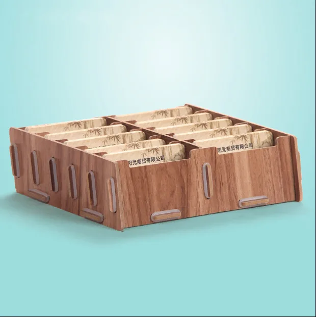 Креативные деревянные держатели для карт записей офисного стола витрины