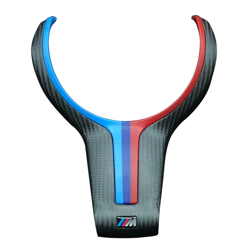 Скидка Накладка на руль из АБС и углеродного волокна для BMW M4 M2 M3 F87 F80 F82 M6 F06 F12 F13 X5M F85 X6M F86