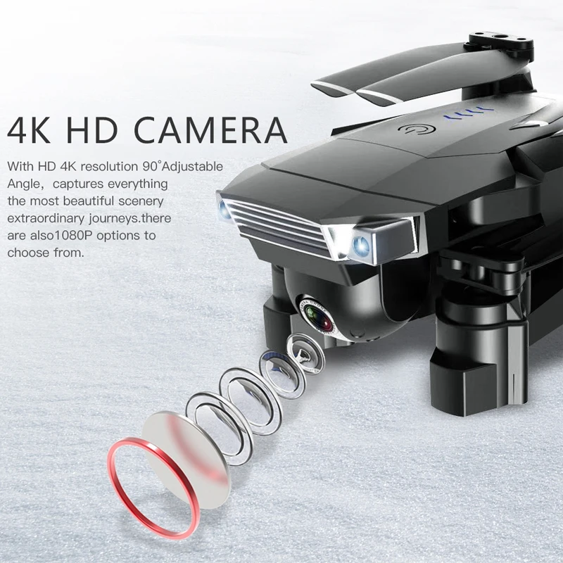 SG901 Радиоуправляемый Дрон 4K камера HD 1080P WiFi FPV оптическая камера потока Дрон 18 минут Профессиональный RC Квадрокоптер VS Xs816 S17 SG106