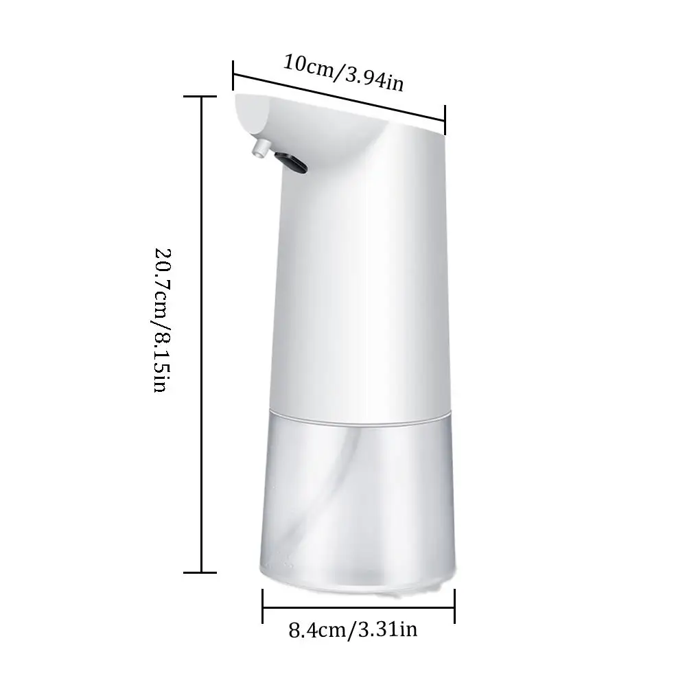 

350ml Automatic Foam Soap Dispenser Portable Infrared Sensing Automatic Soap Dispenser Bathroom Hand Washing Tools No Noise