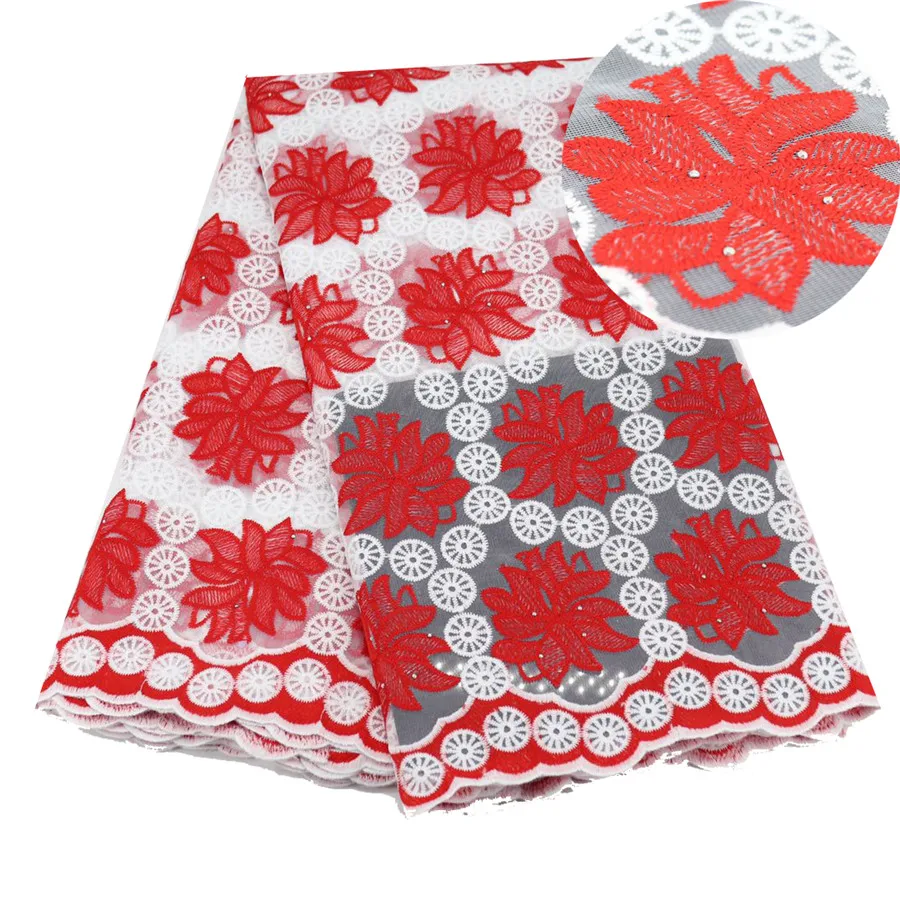 Африканские кружевные ткани синие новейшие нигерийские свадебная ткань