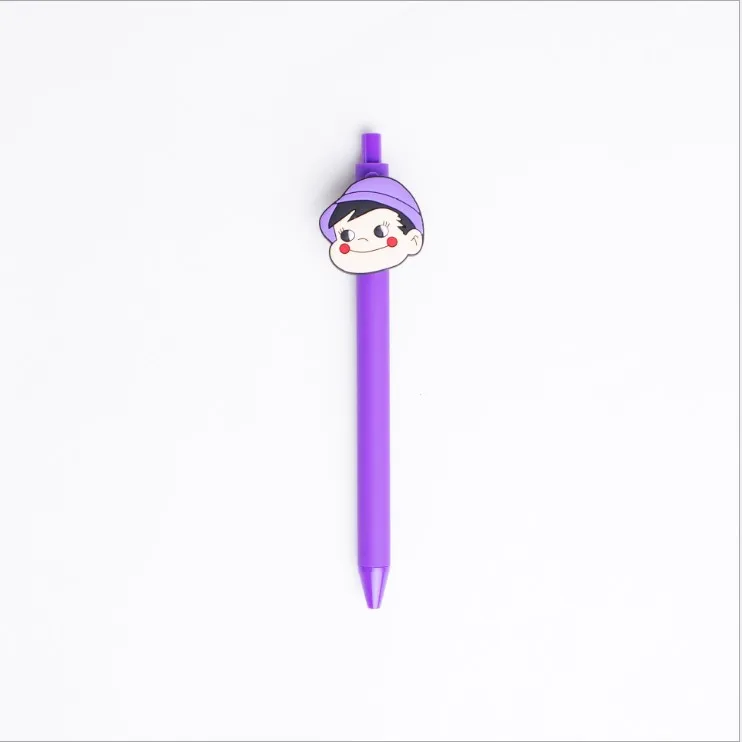 PEKO-chan doraemon Elmo Maruko конфетный цвет, матовый 0,5 мм черная гелиевая ручка для обучения канцтовары шариковая ручка для детей