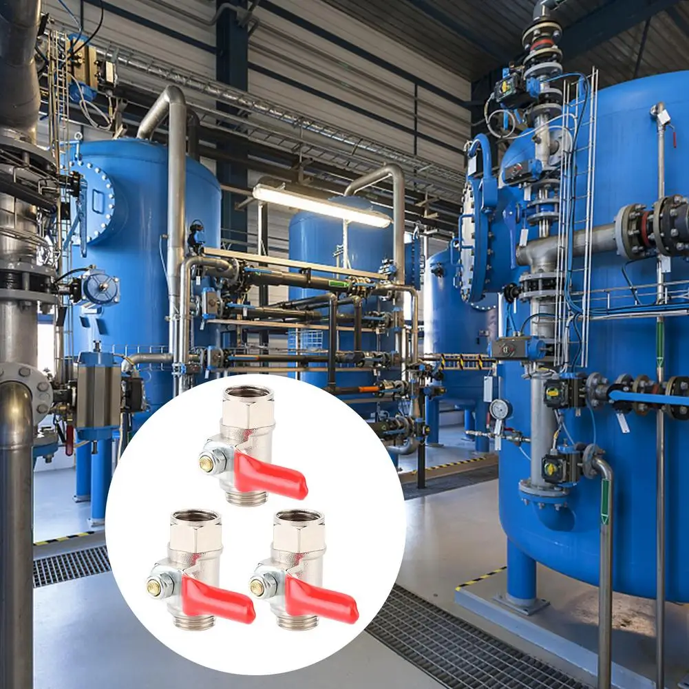 Шаровой мини-клапан запорный выключатель бессвинцовый клапан для воды с ручкой