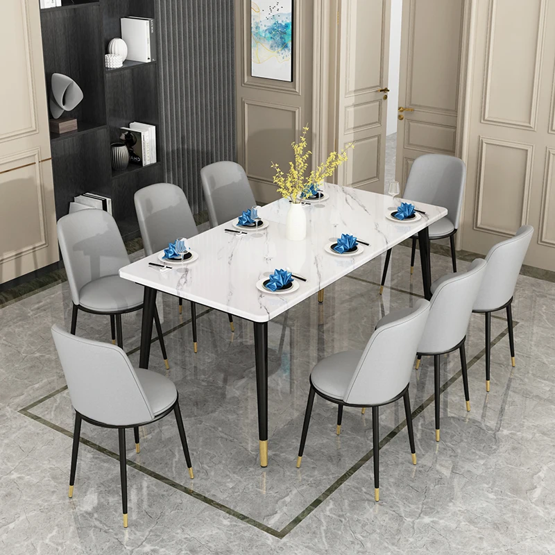 Столовые используют маленькие бытовые Современные Простые обеденные столы и