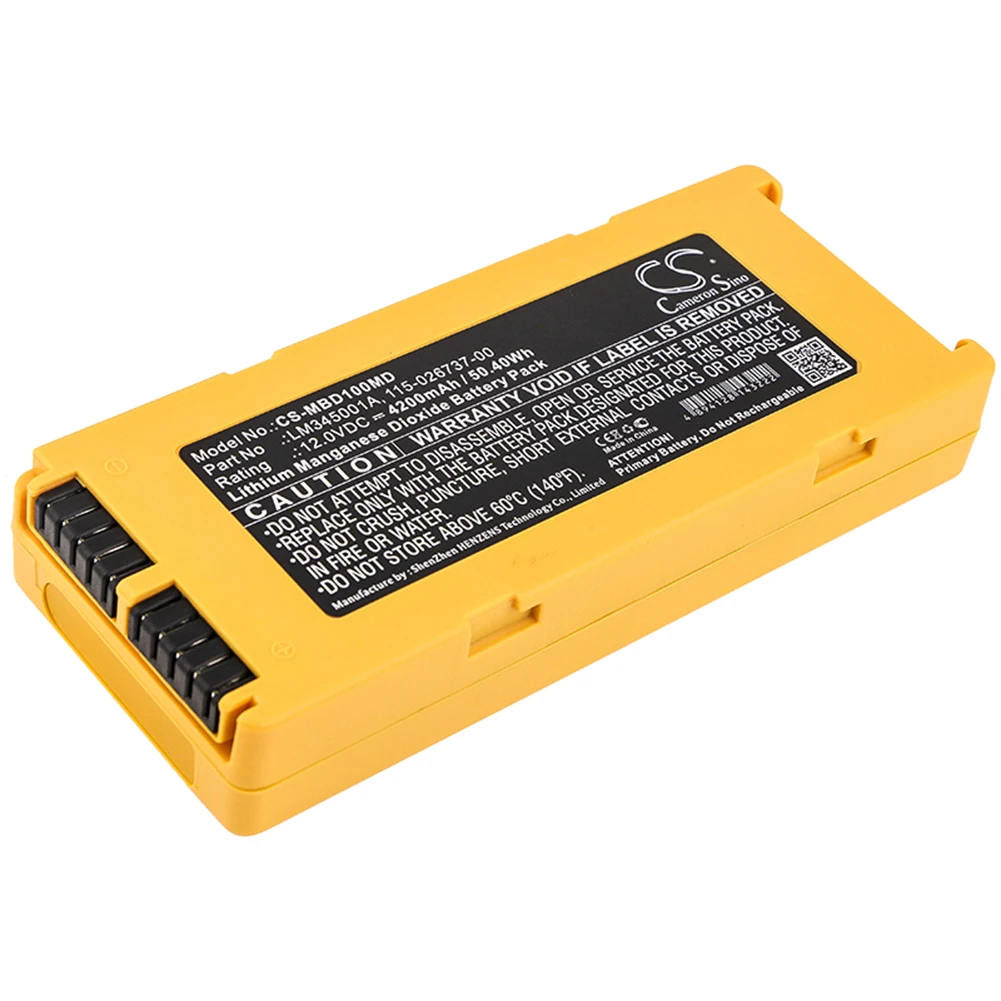 Cameron Sino 12 В/4200ма 022-000124-00115-026737-00 LM345001A аккумулятор для Mindray BeneHeart D1 | Электроника