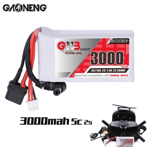 Индикатор заряда батареи Gaoneng GNB 3000 мАч 2S 5C 7,4 В Lipo для очков Fatshark Dominator Skyzone Aomway FPV Glasses RC Drone
