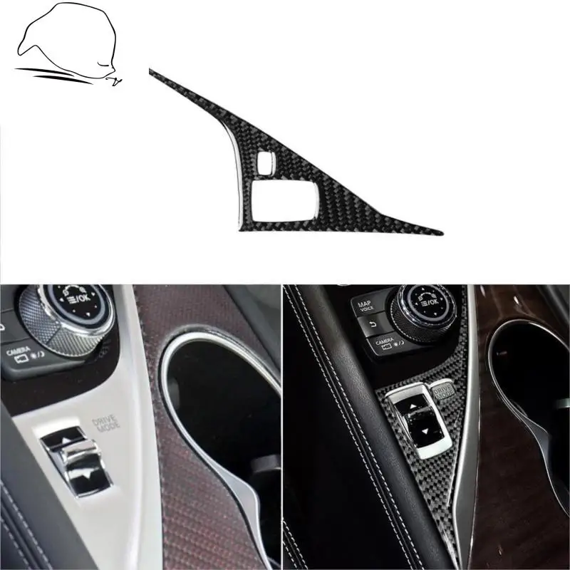 

Для Infiniti Q50 Q60 углеродное волокно Автомобильная внутренняя центральная консоль Коробка передач Привод коромысло панель декоративная наклейка